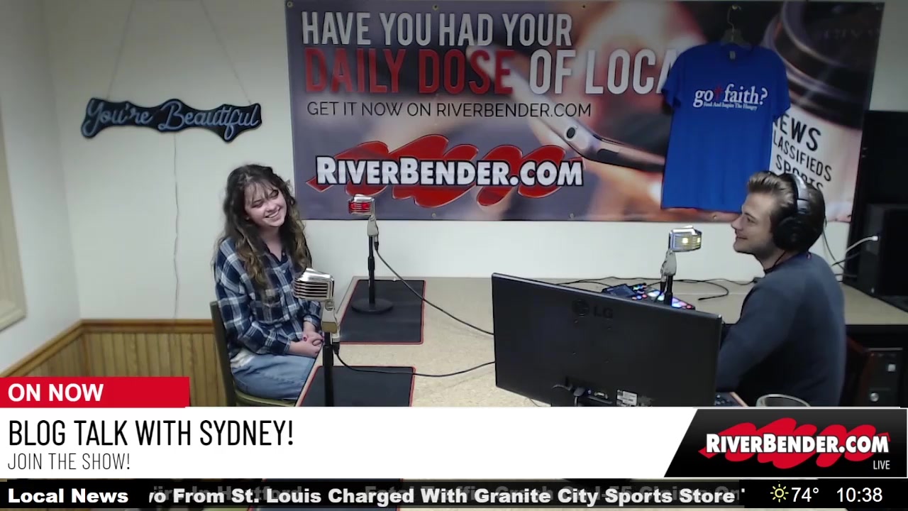 Our Daily Show! Blog Talk With Sydney! She's Writing a Novel