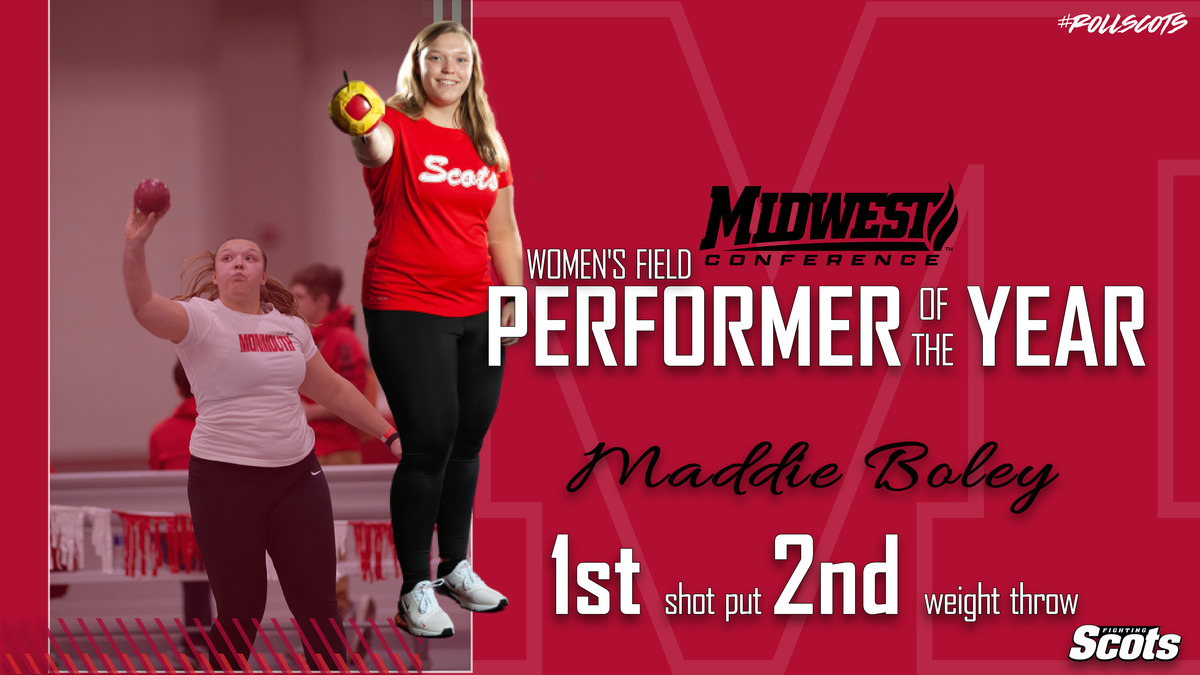 Sophomore Maddie Boley Named MWC Field Performer of the Year