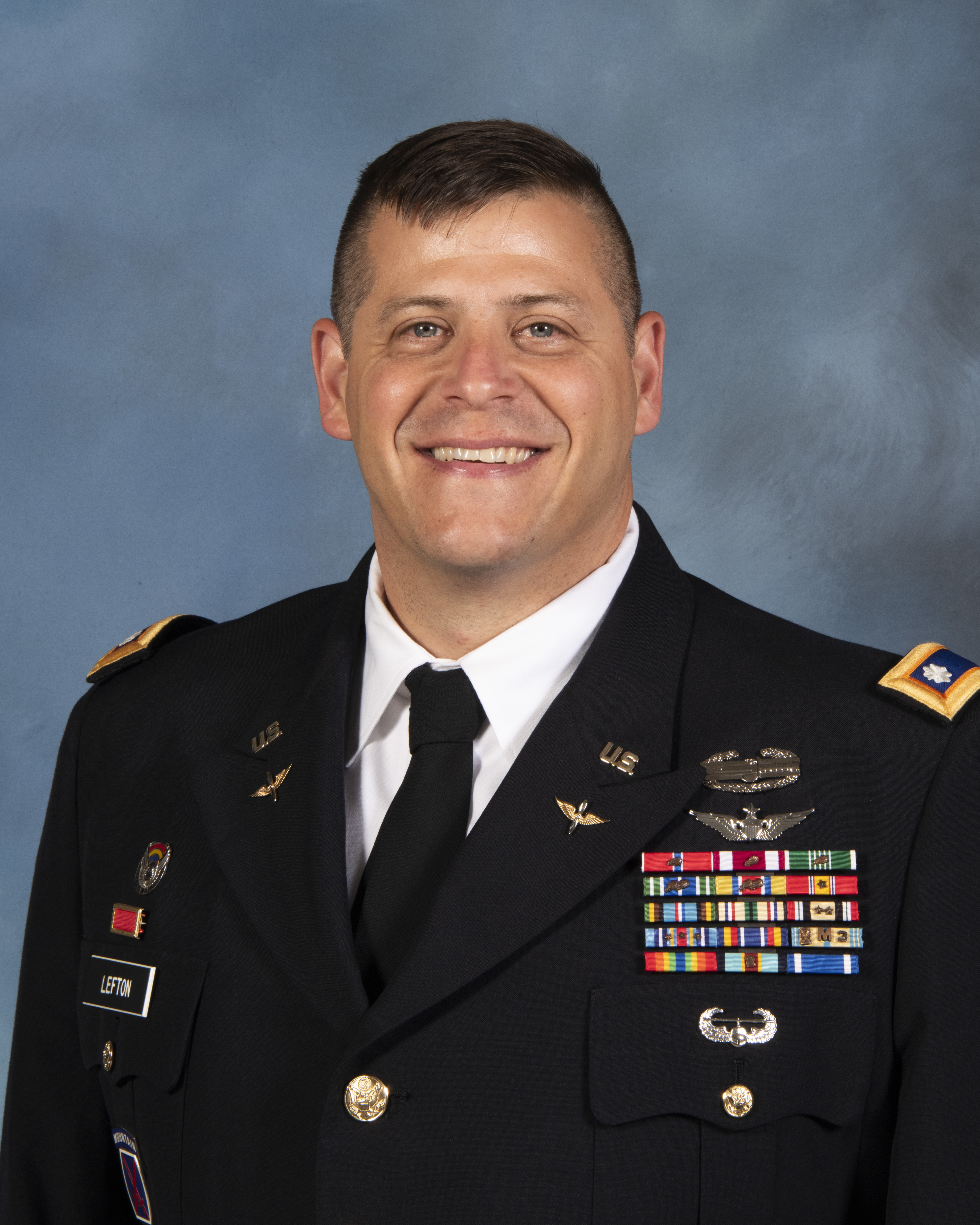 NY Army National Guard Lt. Col. Jason Lefton, a Niskauna resident