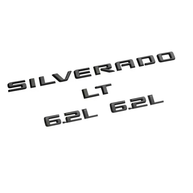 2020 – 2023 Chevrolet Exterior Emblems Silverado Left Trail Boss 85592713 2020 – 2023 Chevrolet Exterior Emblems Silverado Left Trail Boss 85592713