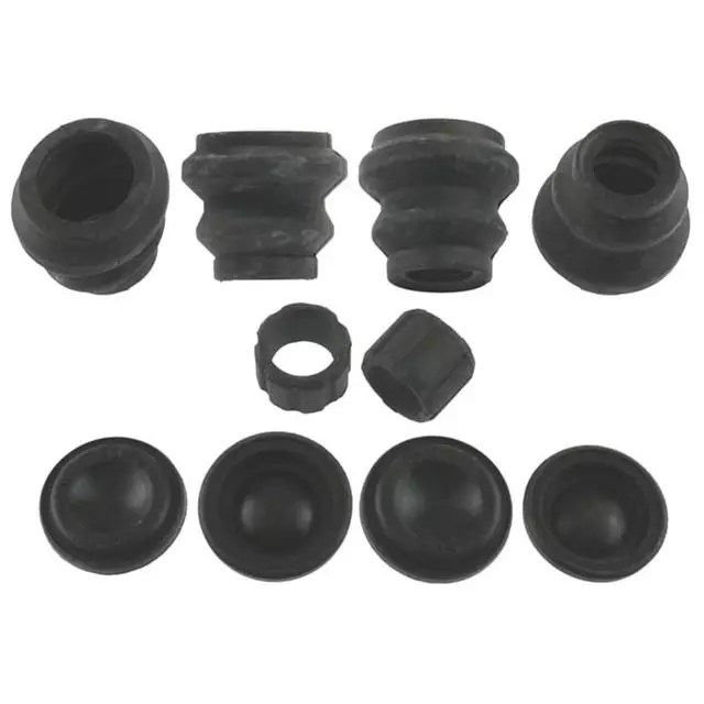 Rear Disc Brake Caliper Rubber Bushing Kit with Seals, Bushings, and