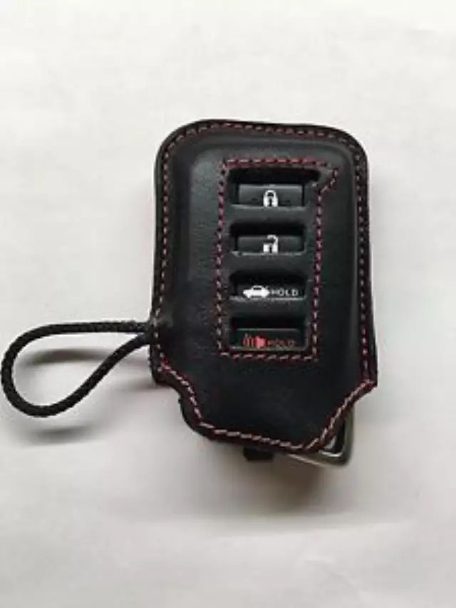 20152024 Lexus Key Gloves, Black With Red Stitching PT42000162F2 Lexus OEM Parts Online