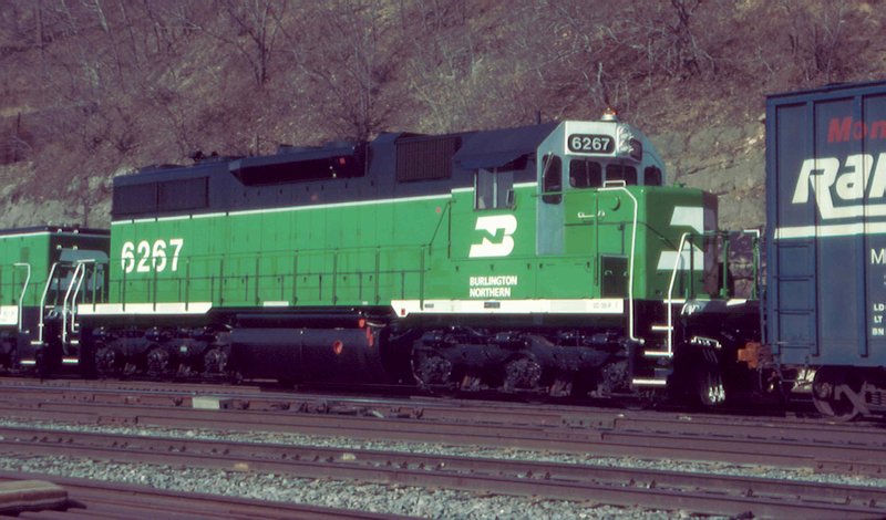 This SD38P was rebuild from a WM SD35