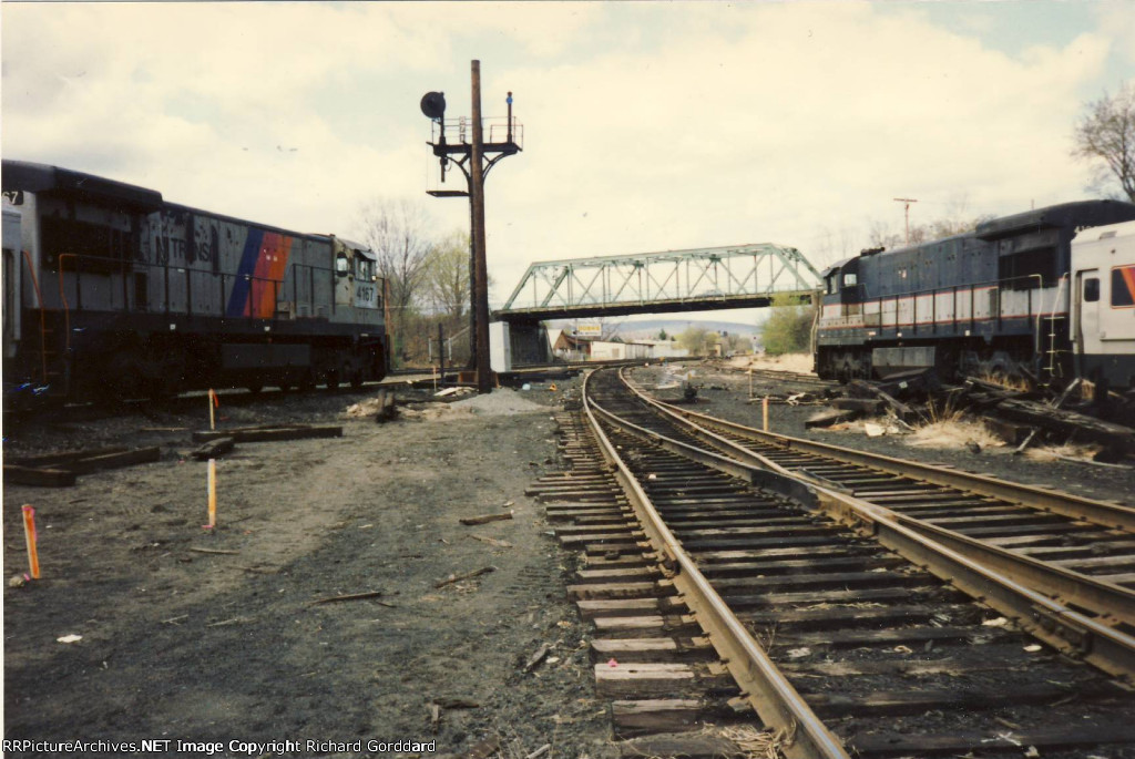 Westend of the Port Jervis MN/NJT Yard
