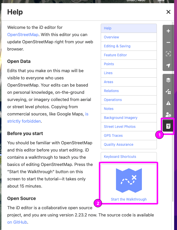 OSM Map Data Ride with GPS Help Center