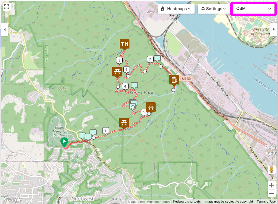 Map Styles Ride with GPS Help Center