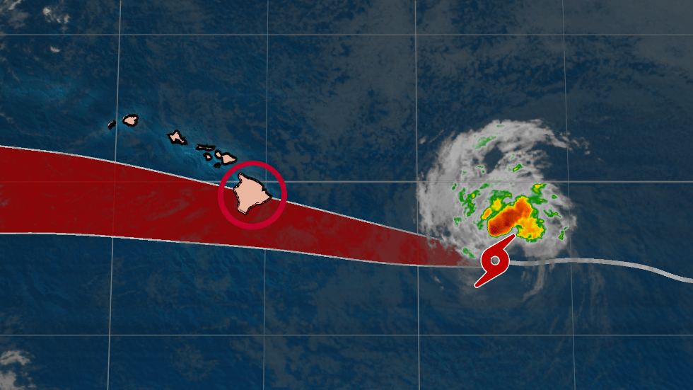 Tropical Storm Calvin Nears Hawaii's Big Island Videos from The