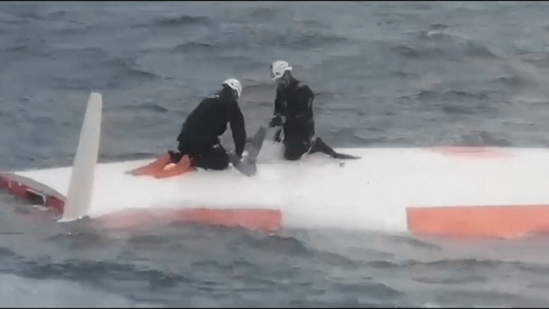 Sailor Survives 16 Hours Under Capsized Boat Videos from The Weather