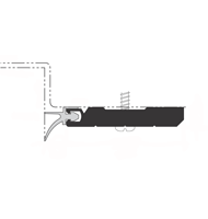 Pemko 2893DV Heavy Duty Head & Jamb Weatherstripping