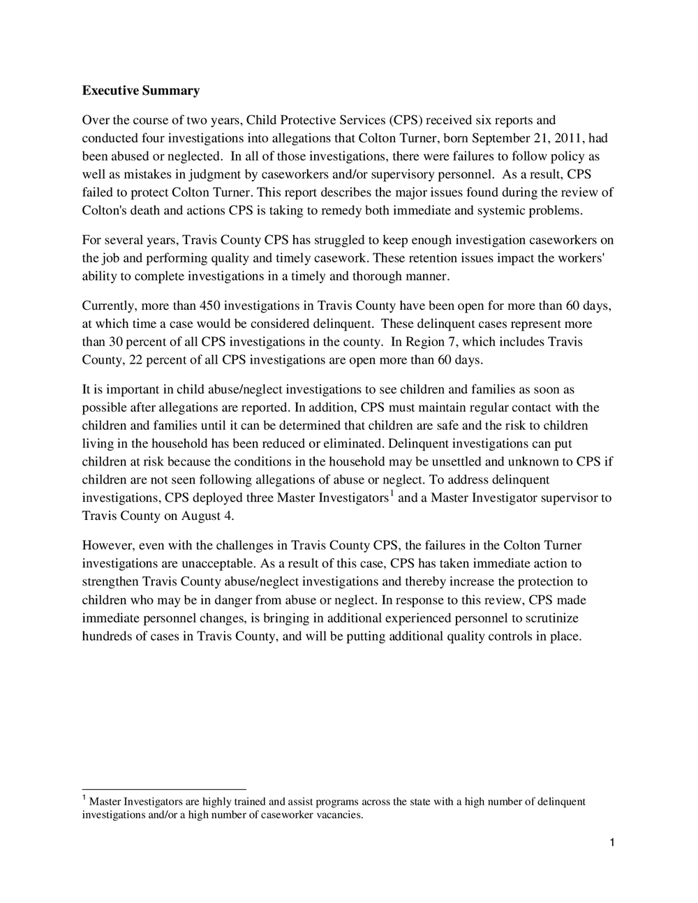 Texas CPS news In some child abuse deaths, family can’t be found