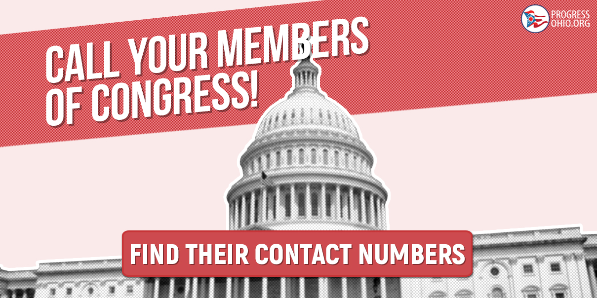 Call Your Members of Congress ProgressOhio