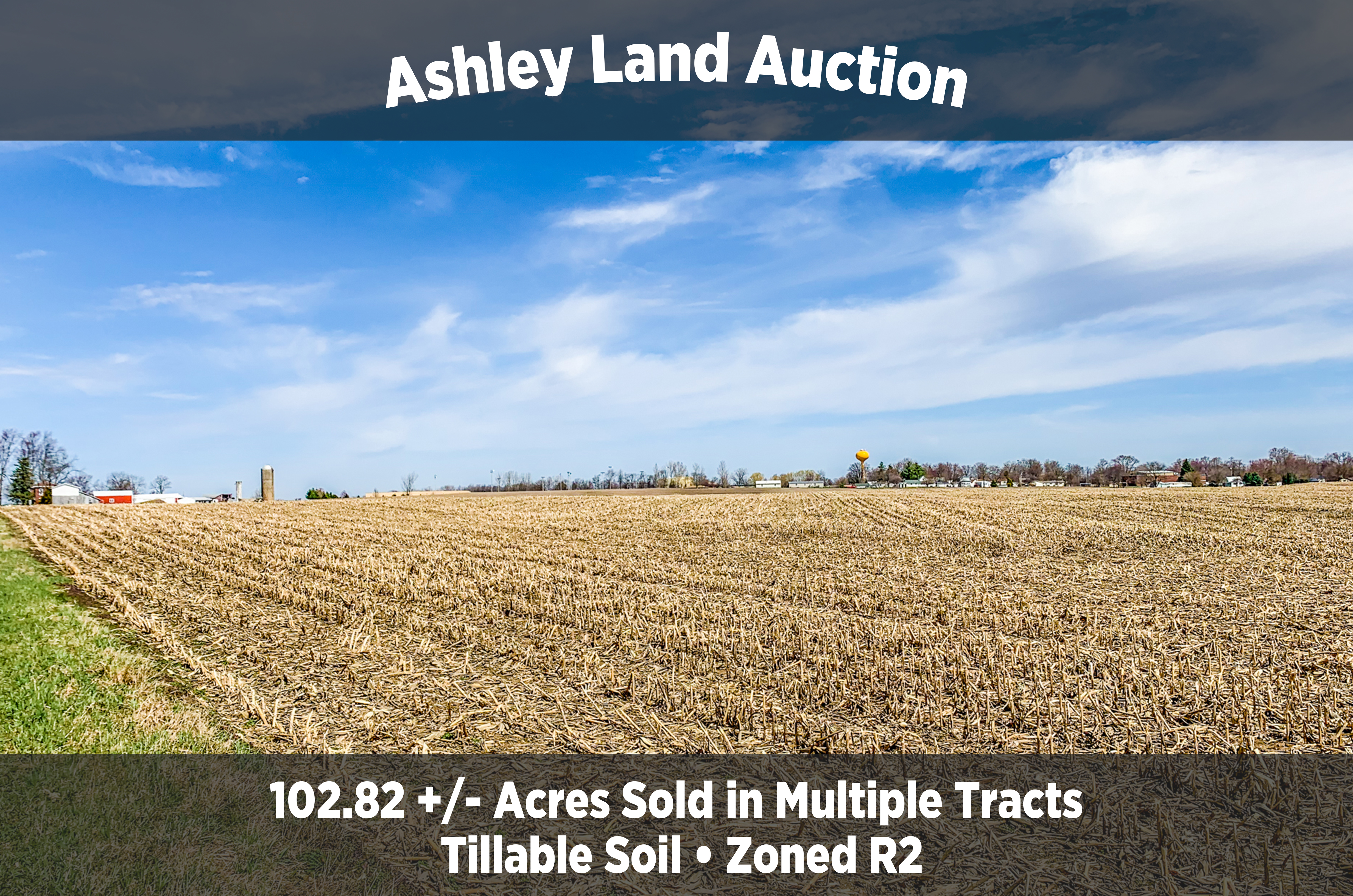 Ashley Land Auction Scheerer McCulloch Indiana Auctions, Real