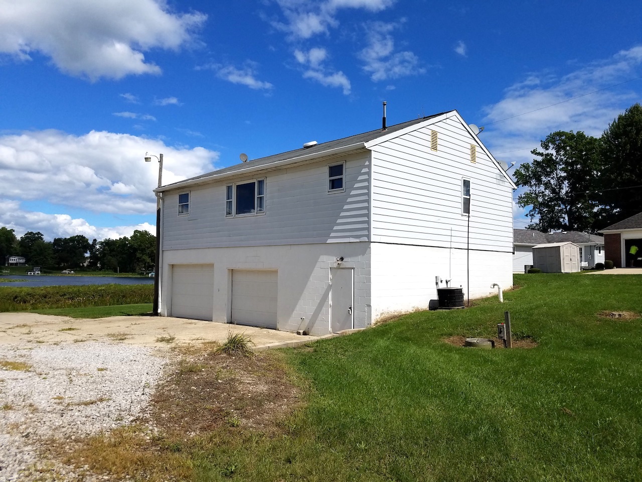 WATERFRONT PROPERTY AUCTION ON BIG LONG LAKE Scheerer McCulloch Indiana Auctions, Real