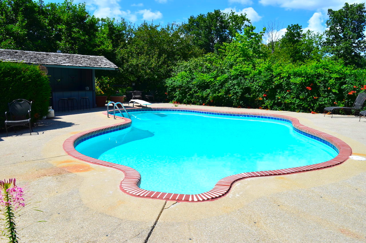 Well maintained MidCentury Modern Roanoke home sitting on 10 acres