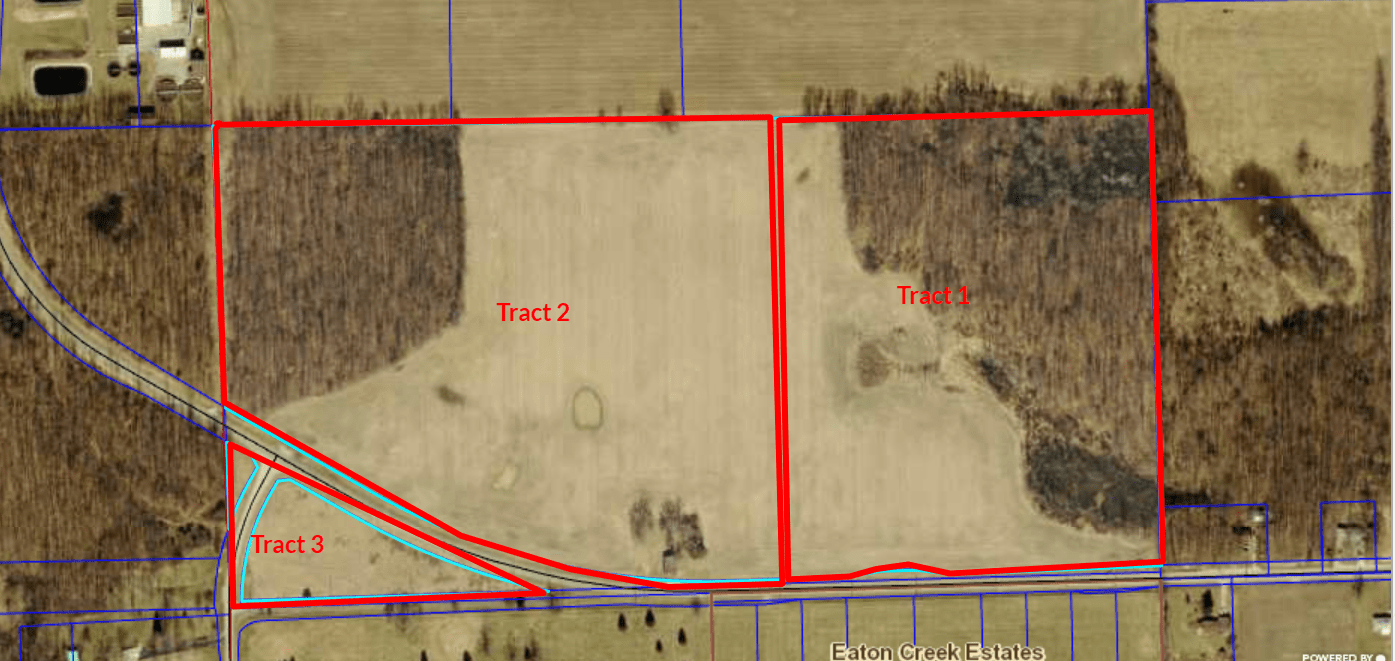 75 acres for auction in Fremont Indiana Scheerer McCulloch Indiana