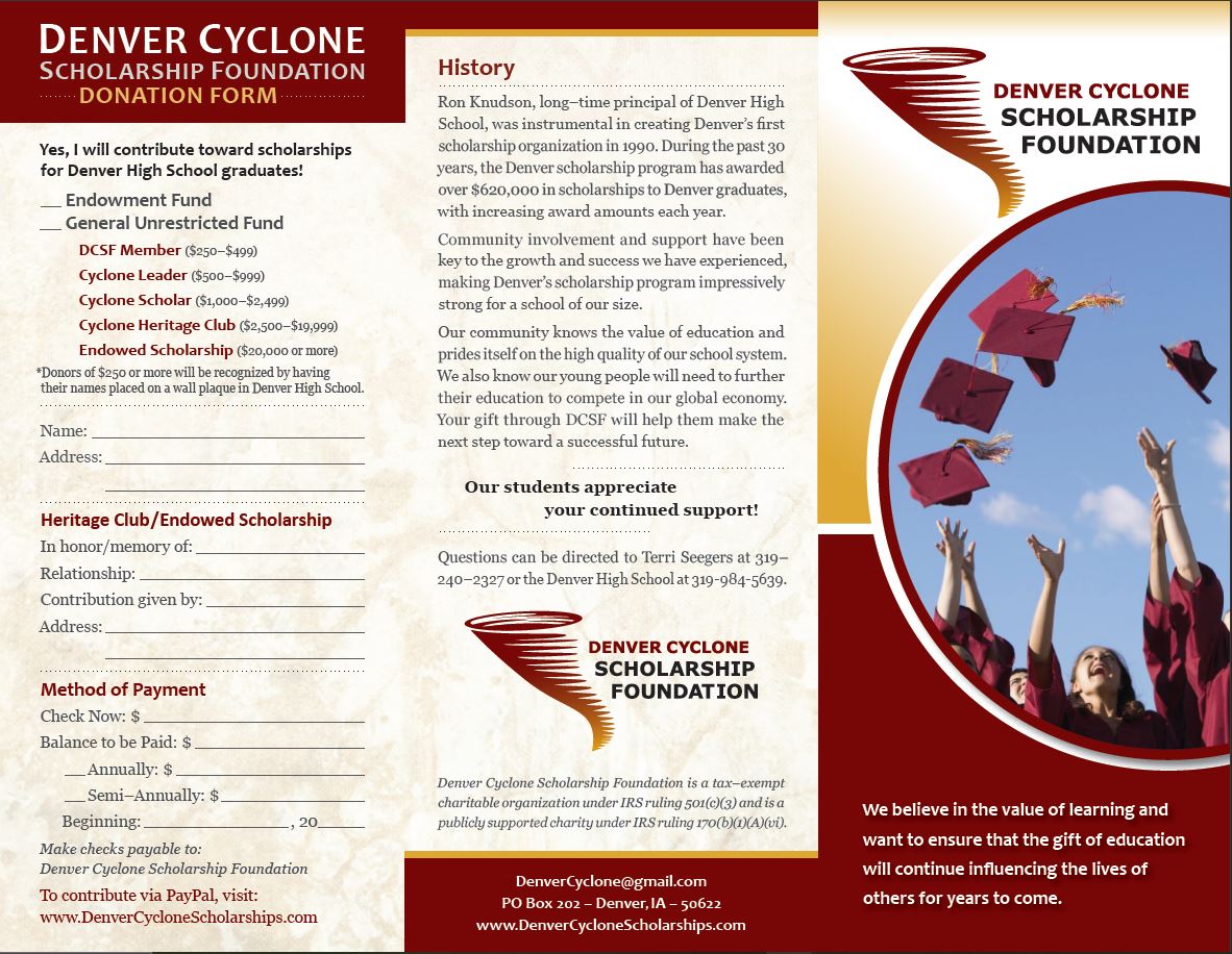 Denver CSD Denver Cyclone Scholarship Foundation