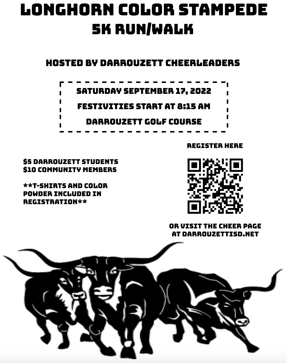 Darrouzett ISD Longhorn Color Stampede