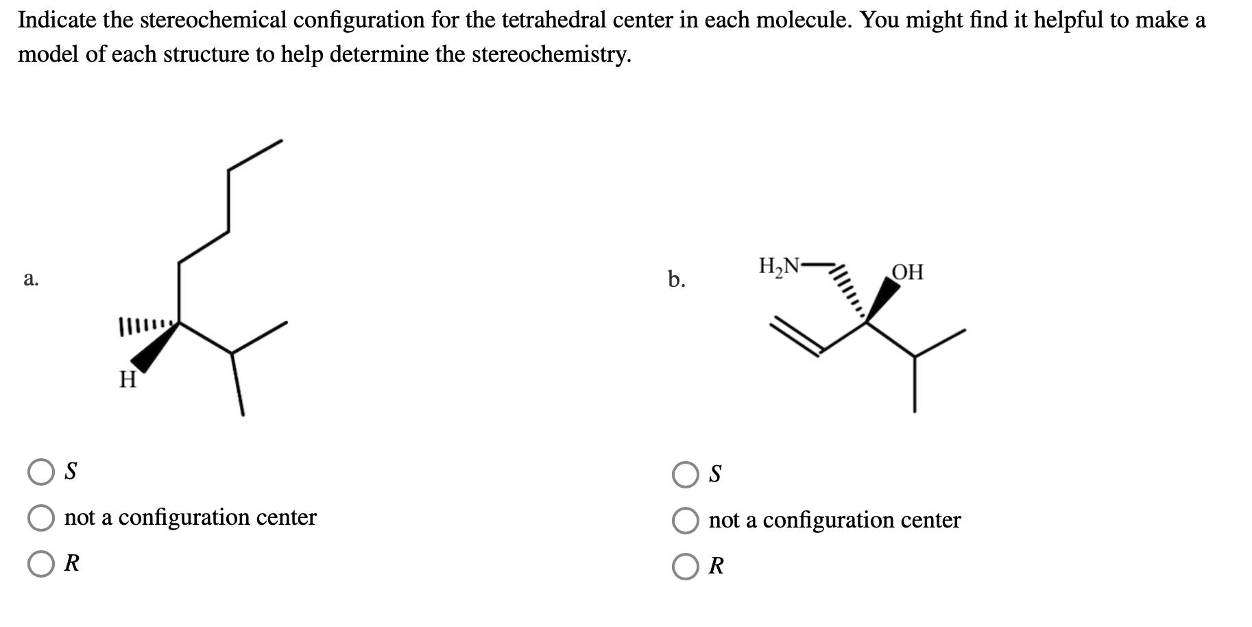 [Solved] Indicate the stereochemical configuration SolutionInn