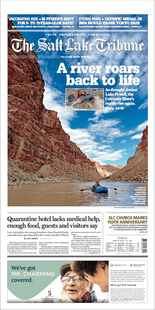 Subscribe to The Salt Lake Tribune