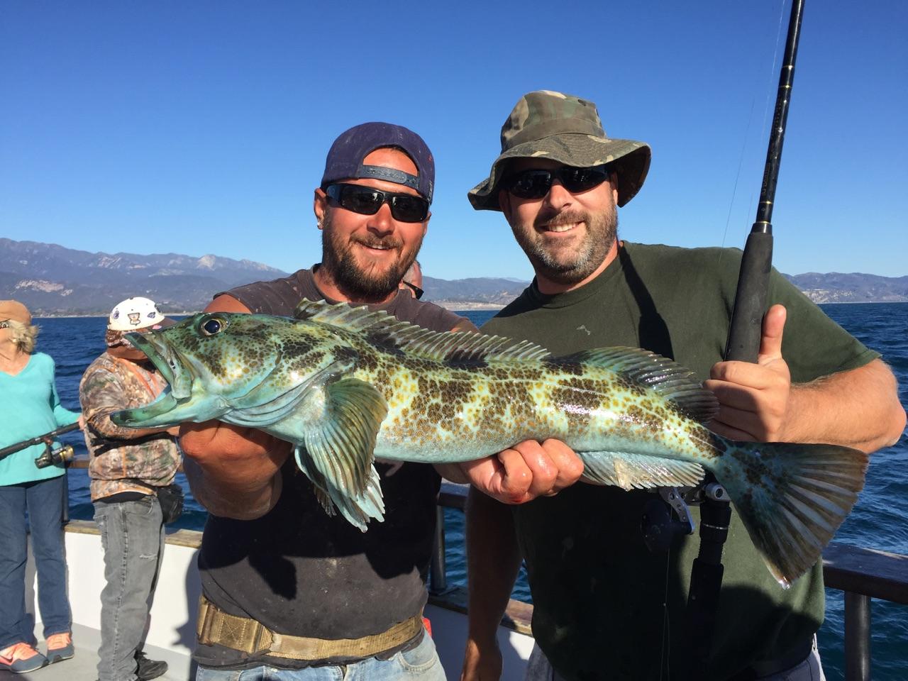 11.6.15 1/2 day fishing in Santa Barbara Stardust Sportsfishing Santa