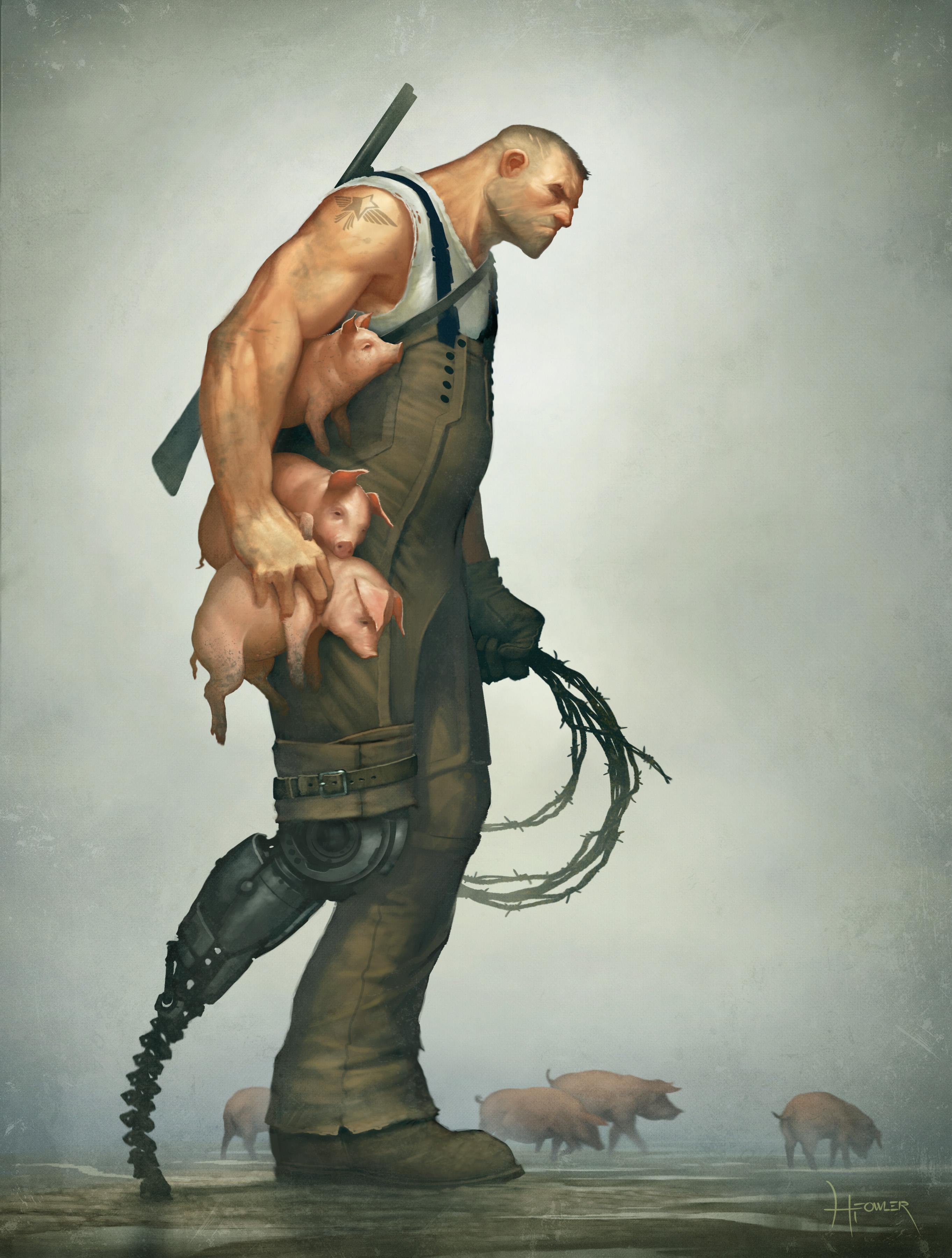 Digital Painting From Sketch to Finished Product Hardy Fowler