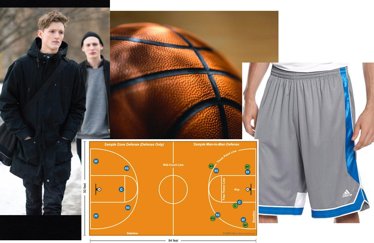 3 Technical Flats Basketball Skillshare Student Project