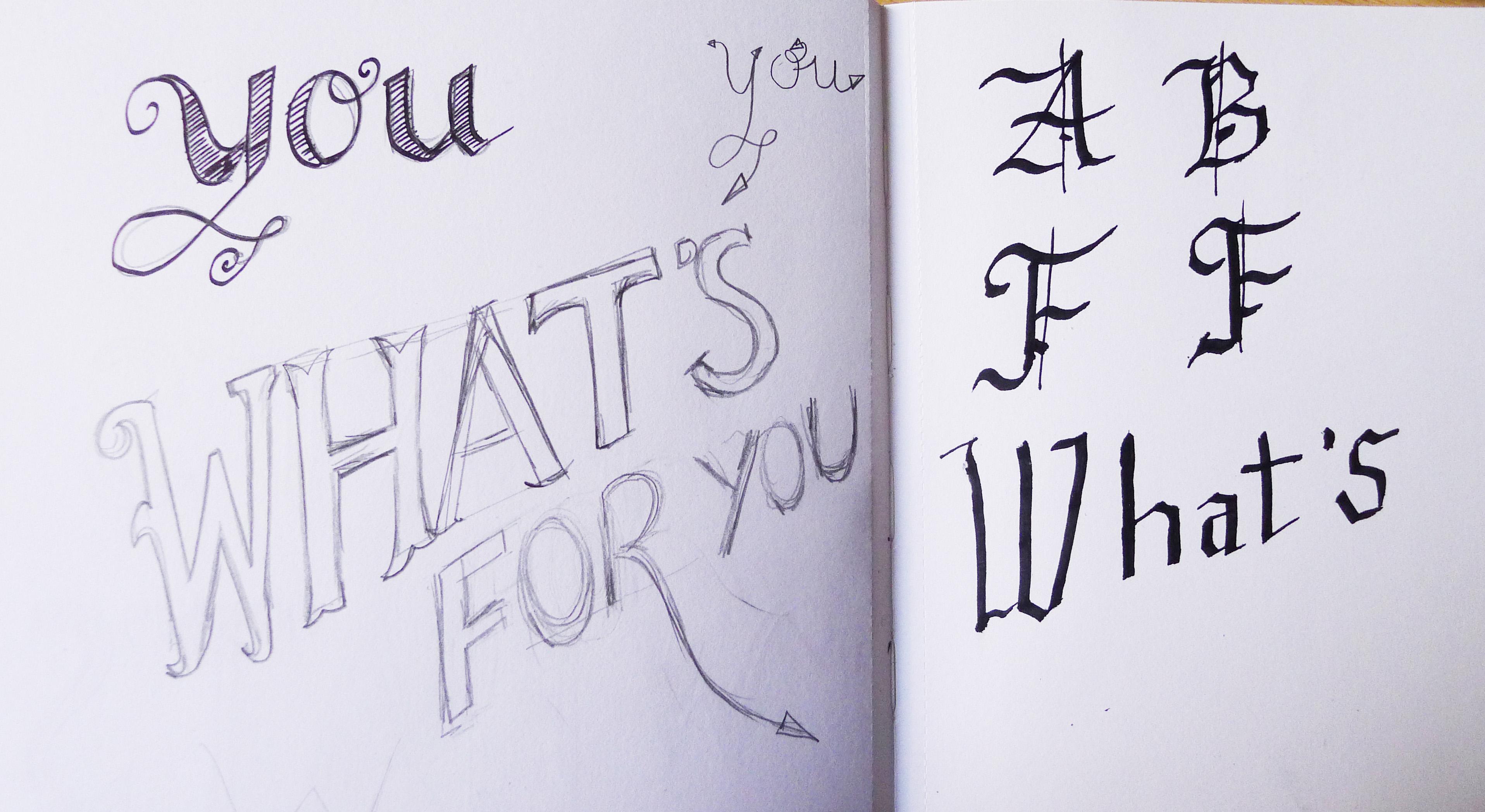 Whats for you won't go by you Skillshare Student Project