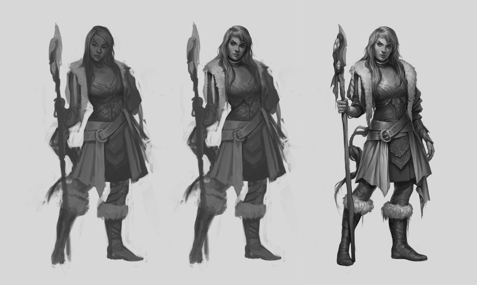 Character Concept Art From Initial Sketch to Final Design Charlie