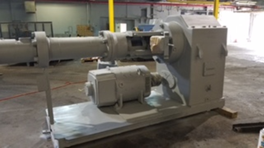 Monsanto 150mm Cold Feed Rubber Extruder for Sale