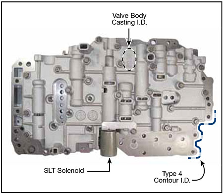 Sonnax Toyota A340E/F Identification Guide