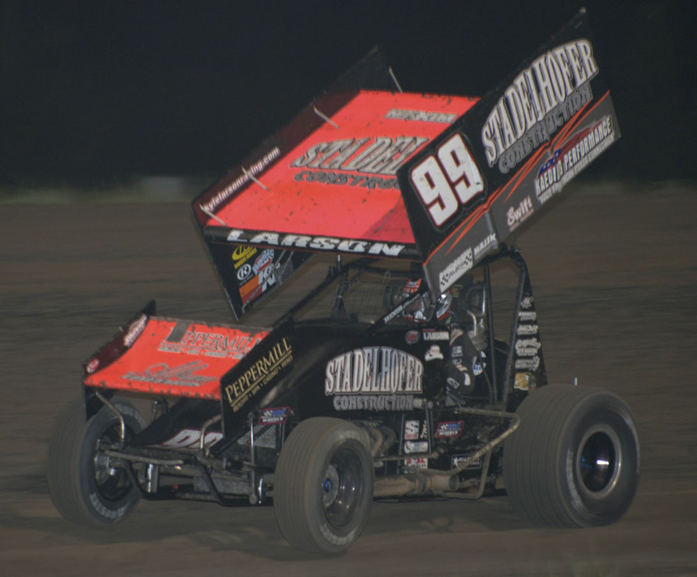 Despite Youth, Larson Impresses With DirtTrack Prowess SPEED SPORT