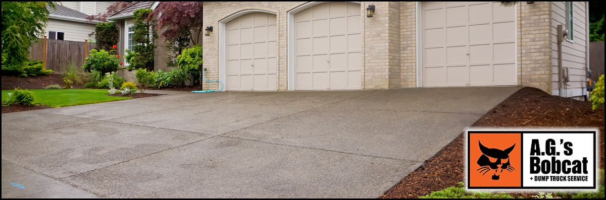 AG's Bobcat & Dump Truck Service Does Driveway Installation in East