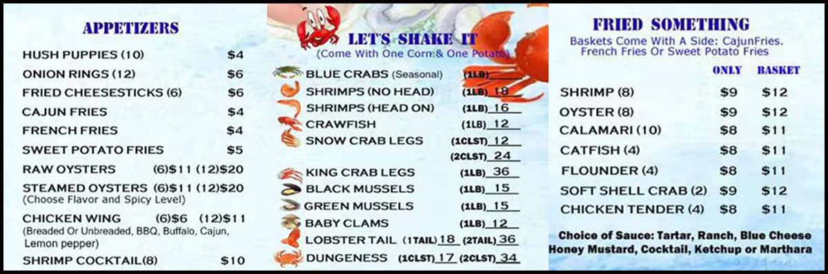 Gallery Captain Krab Cajun Seafood & Boil