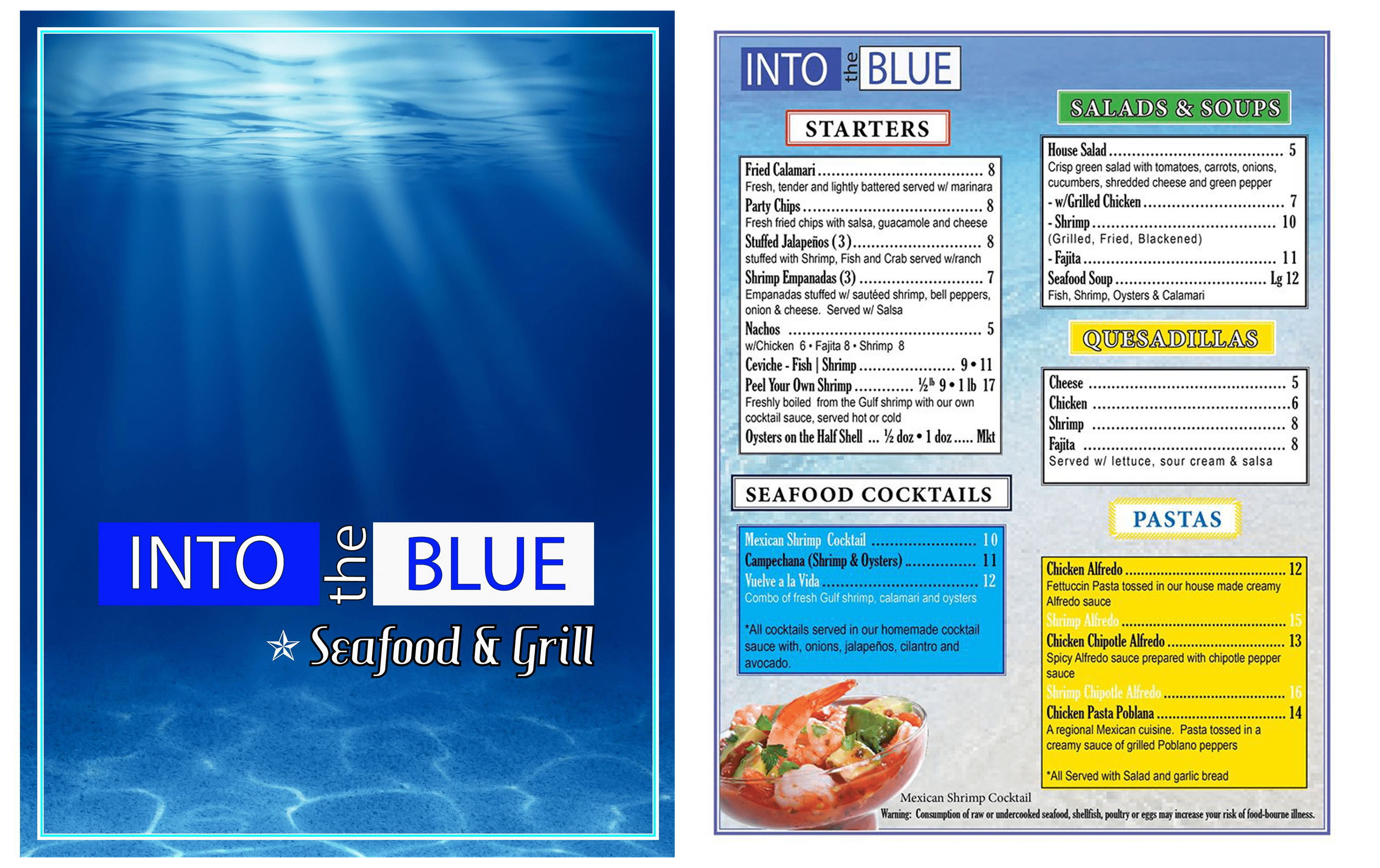 Blue Restaurant Menu Orlando Florida Map Ucf Menu Into the Blue Restaurant