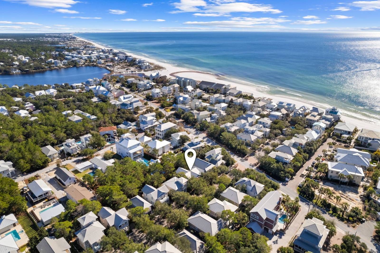 Seagrove Beach Vacation Rental FREE 6 Seater GolfCart/Short Walk to