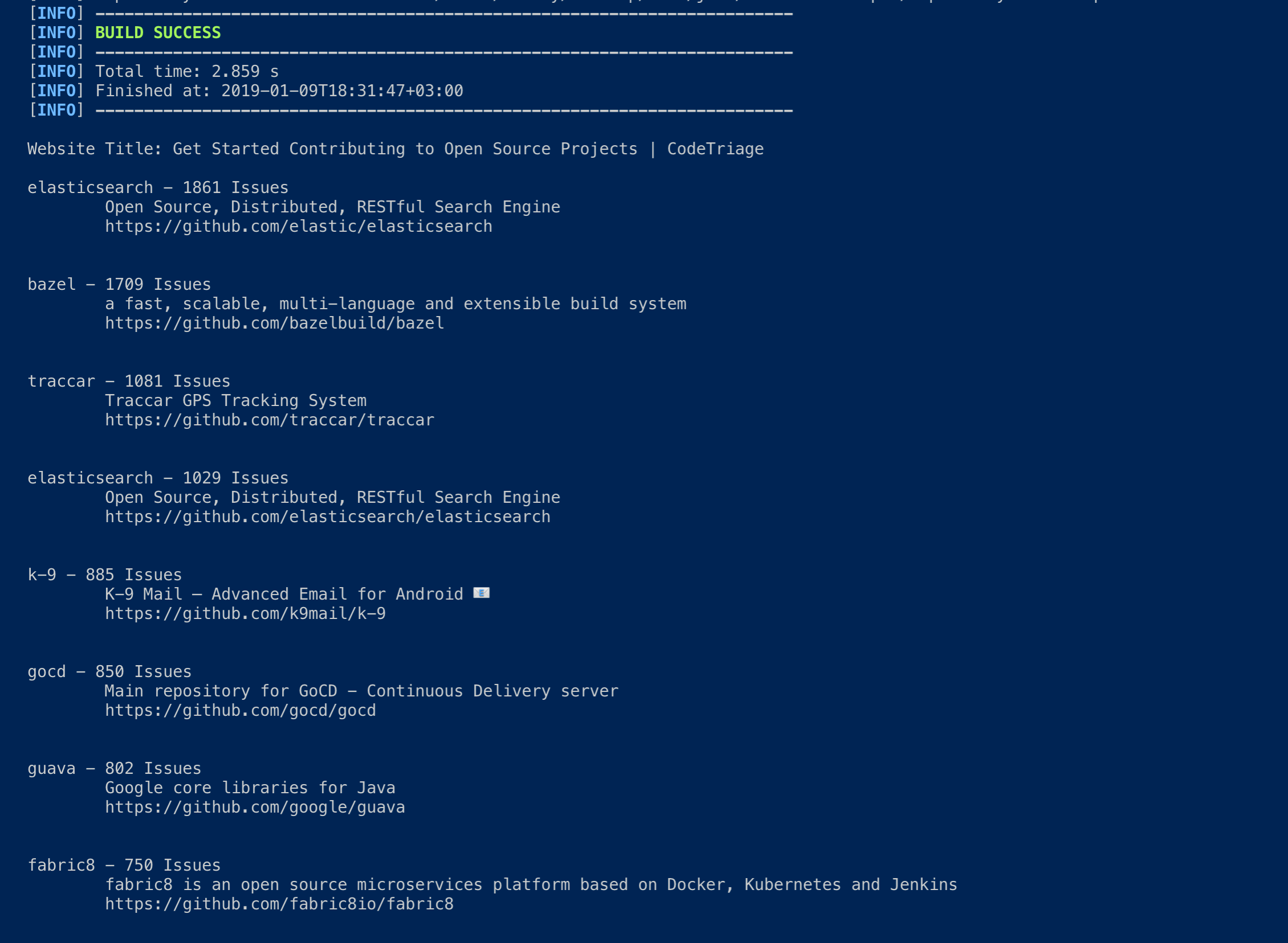 Scraping the Java Way
