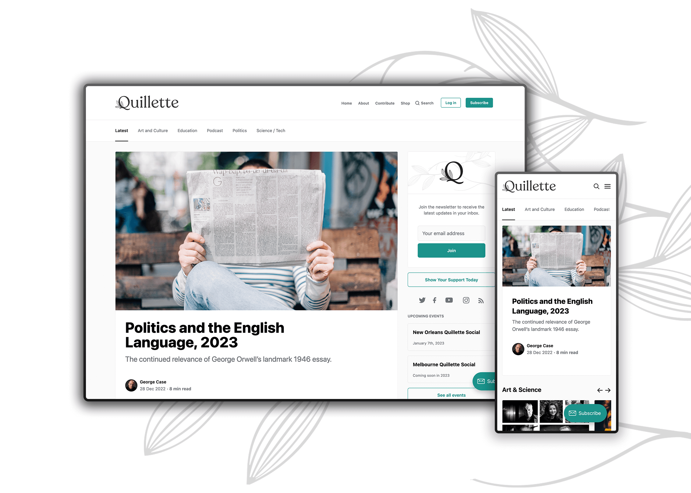 Quillette — Really Dope Digital