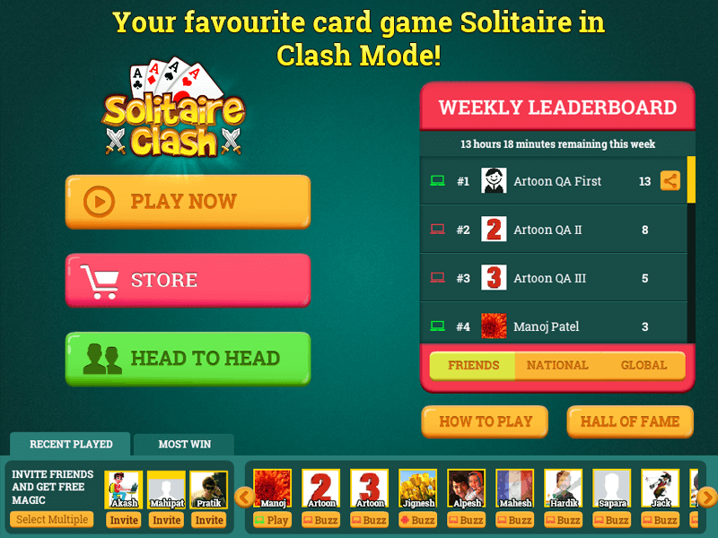 Solitaire Clash