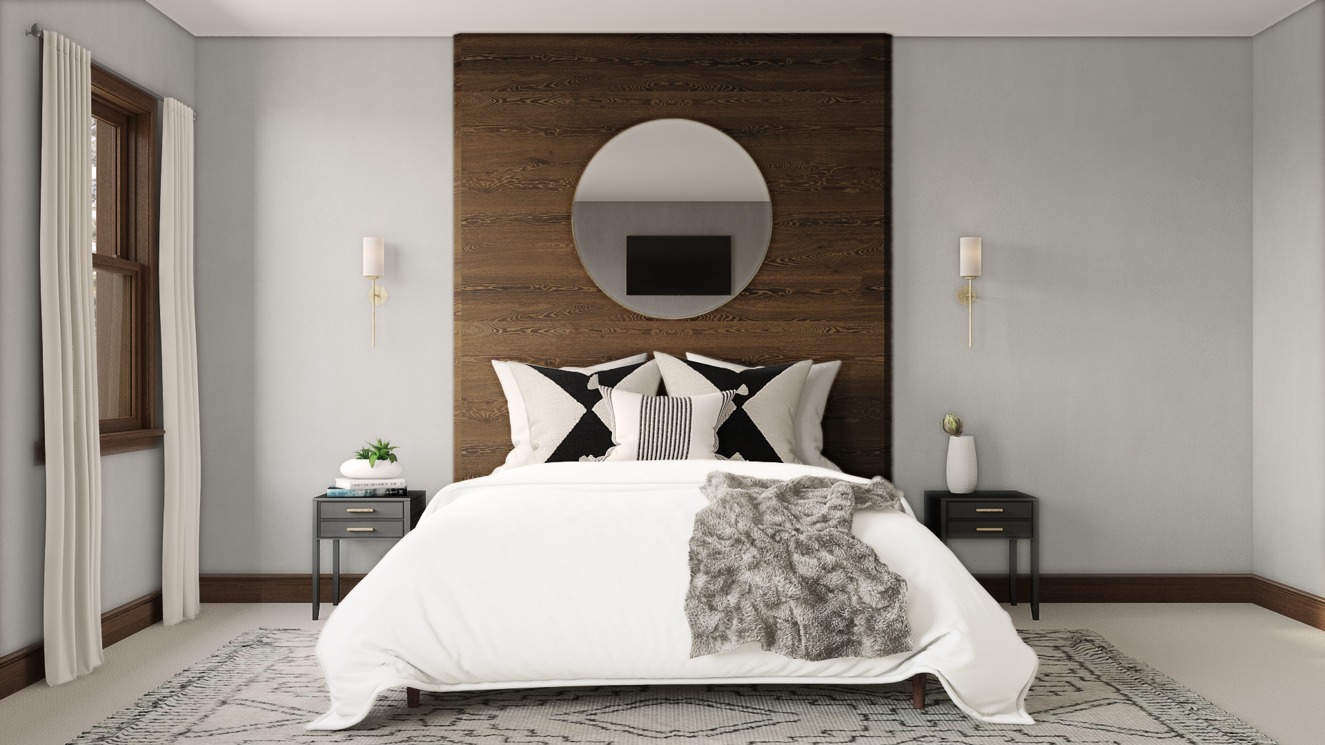 Modern bedroom decor ideas by Lindsay Havenly