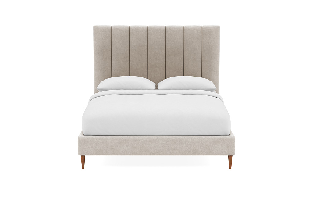 Lowen Upholstered Bed with Tufting Option Interior Define Havenly