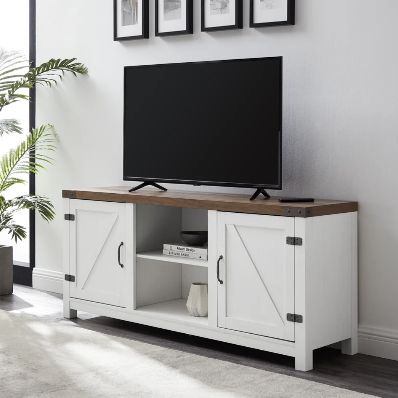 Adalberto TV Stand for TVs up to 65" Wayfair Havenly