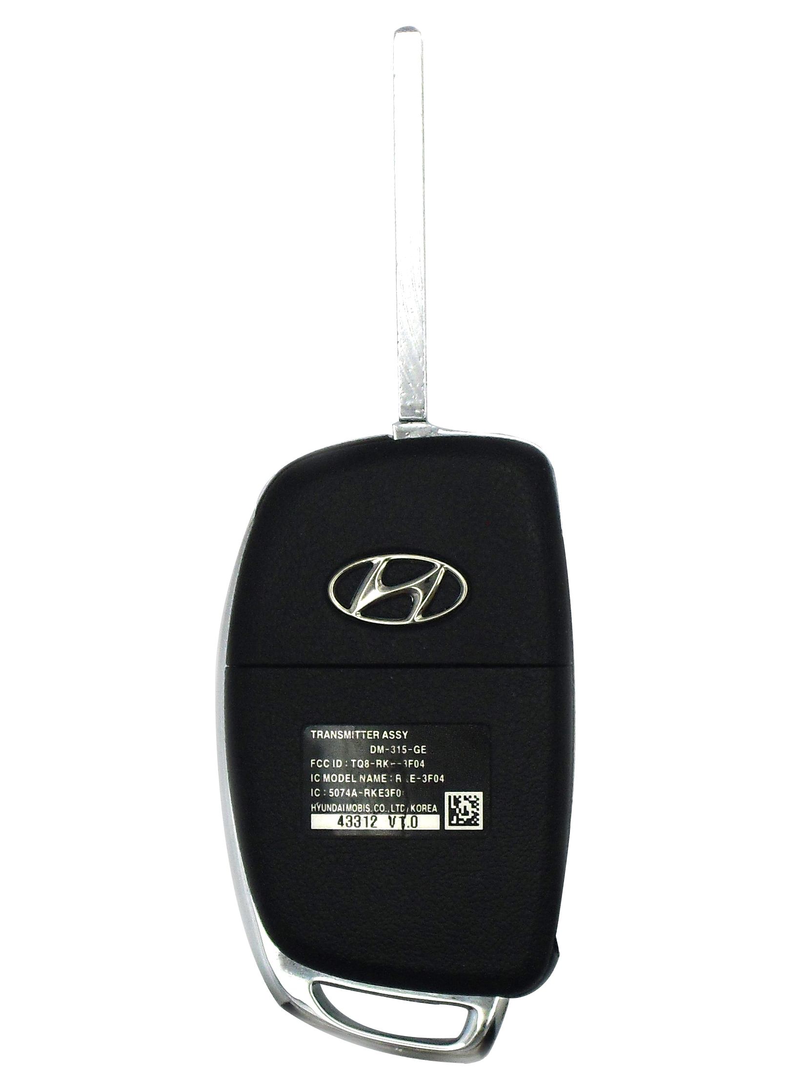 New Hyundai 4Button Keyless Entry and Flip Key Remote for 2014 Hyundai