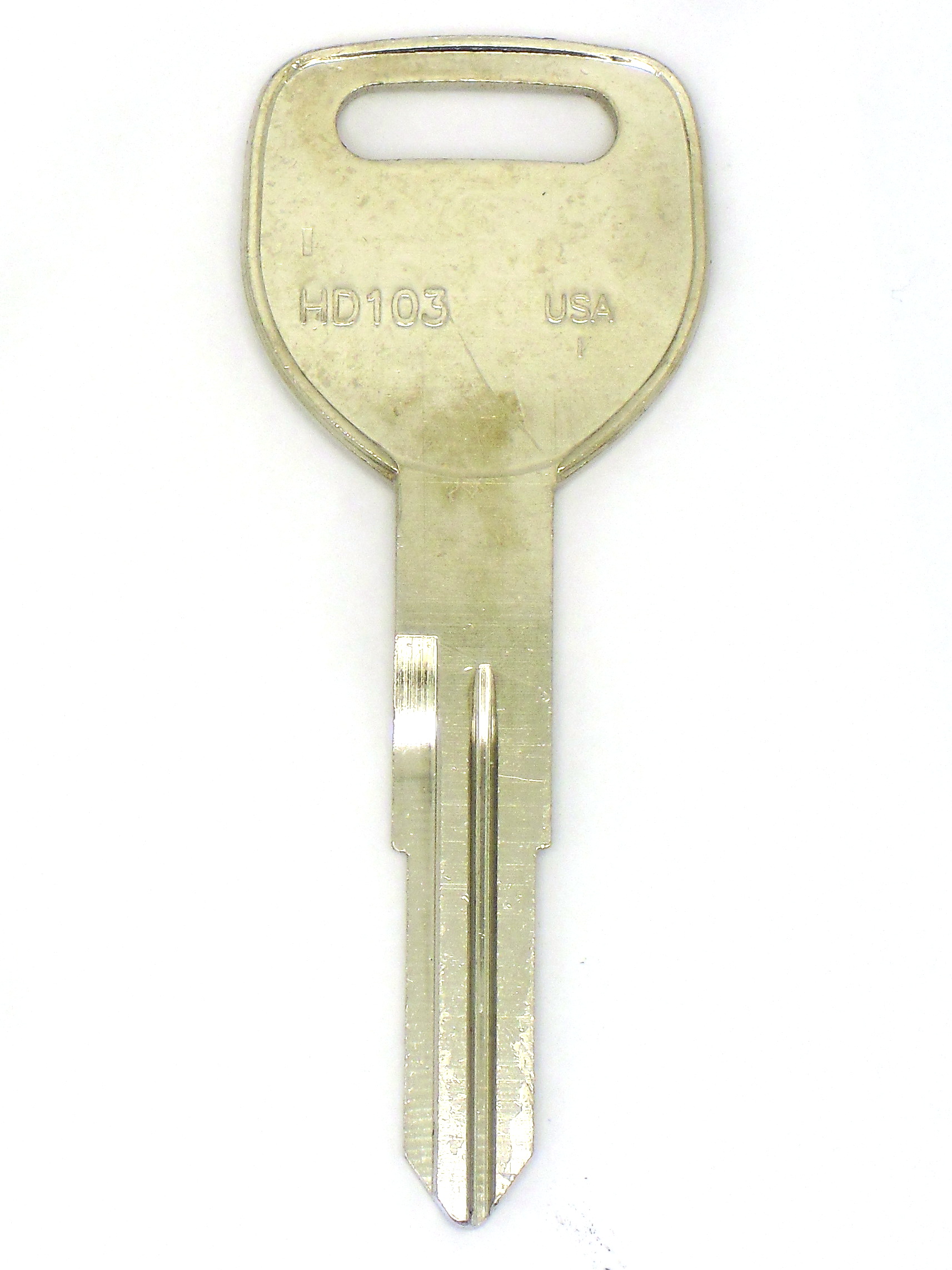 Uncut Brass Key for 2002 Honda Civic - Car Keys Express