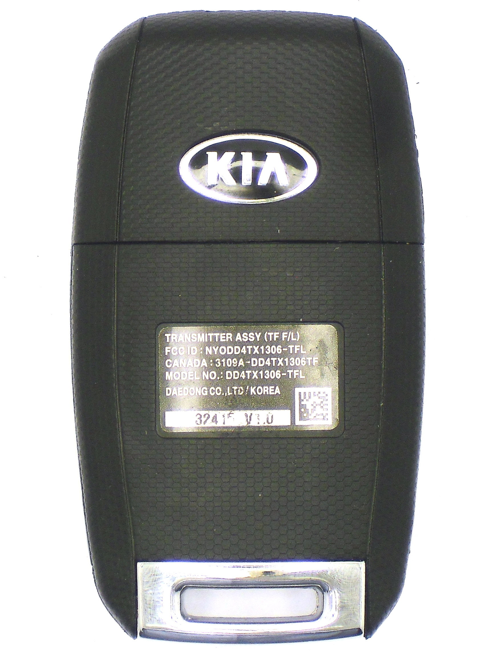 Kia Keyless Entry and Flip Key 4 Button with Trunk for 2015 Kia
