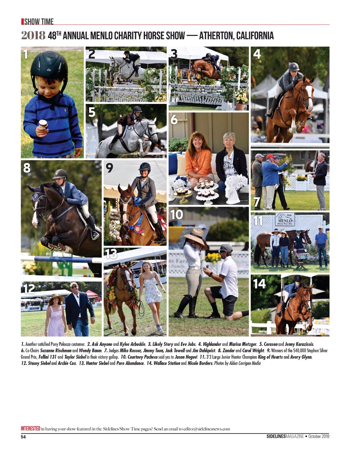 Jlr At Menlo Horse Show 2023 Press & Media :: Menlo Charity Horse Show