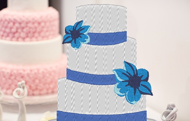 Hochzeitstorte stickeck