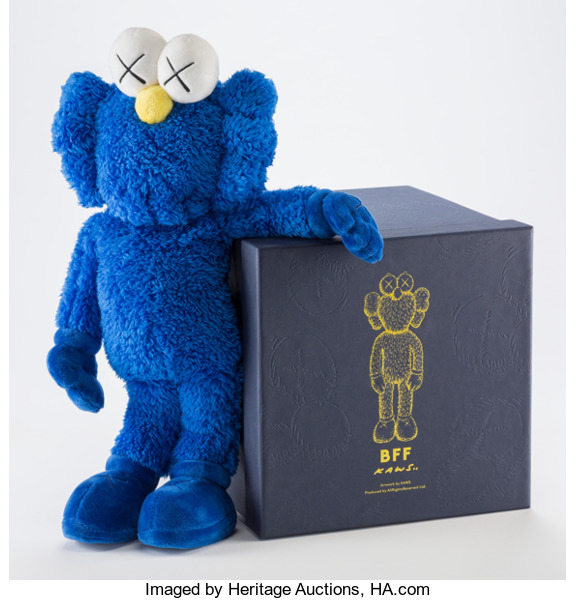 Kaws BFF Plush Blue Companion Brand New In Box