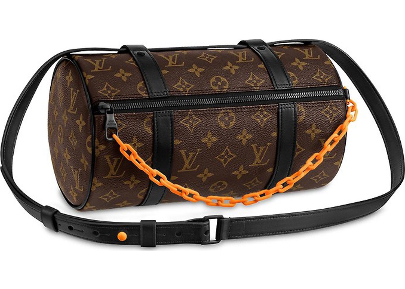 Louis Vuitton Box Bag Orange Chain Supreme and Everybody
