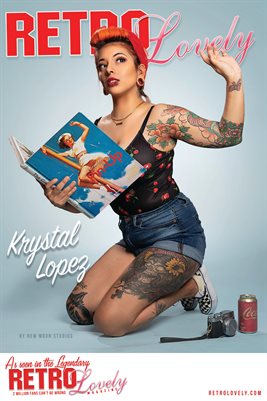 Cover Posters | Retro Lovely No.181 – Krystal Lopez … | MagCloud