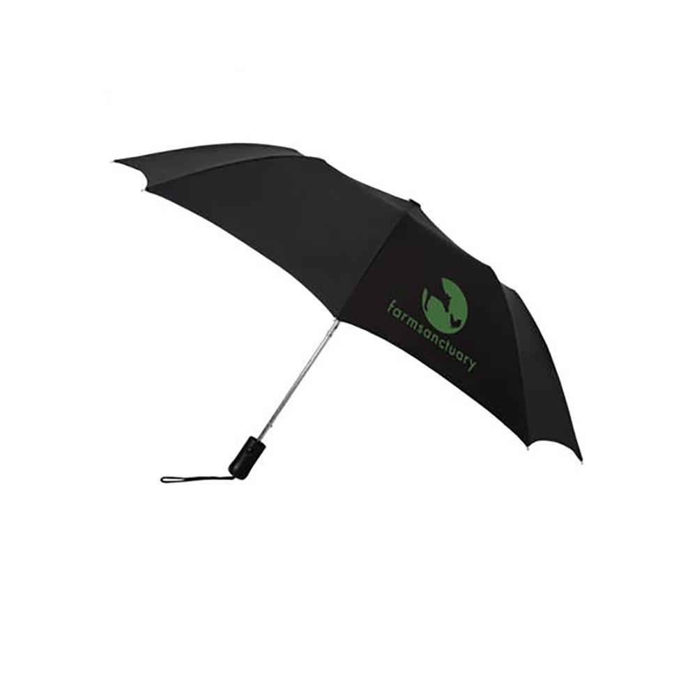 Ecofriendly Logo Umbrella 200347 Farm Sanctuary